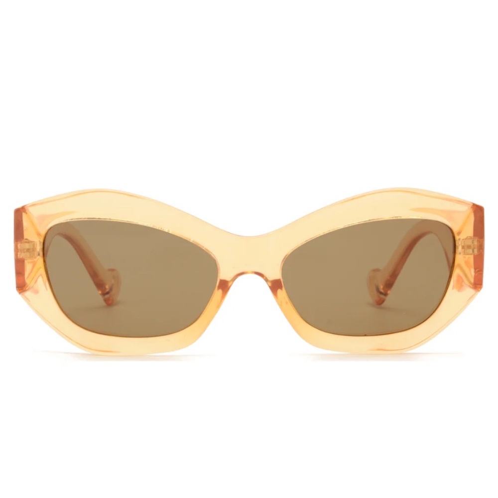 Ryan Simkhai MAE | TRANSPARENT YELLOW | BROWN POLARIZED LENS brand new